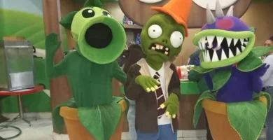 show de botargas plantas vs zombies para fiestas infantiles