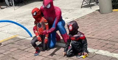 show de spiderman para fiestas infantiles